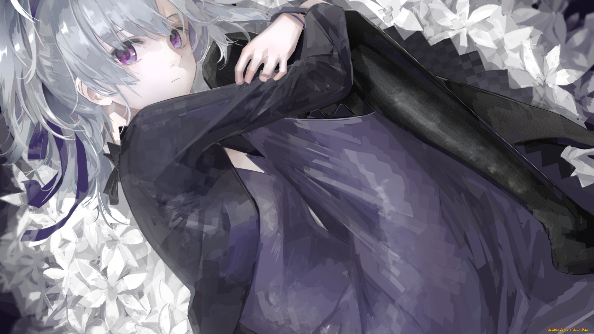 аниме, darker, than, black, yin, инь