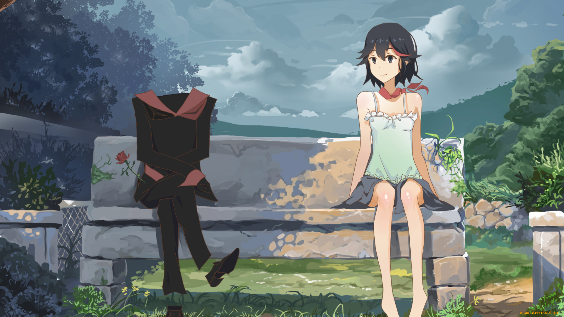 аниме, kill, la, kill, костюм, девушка