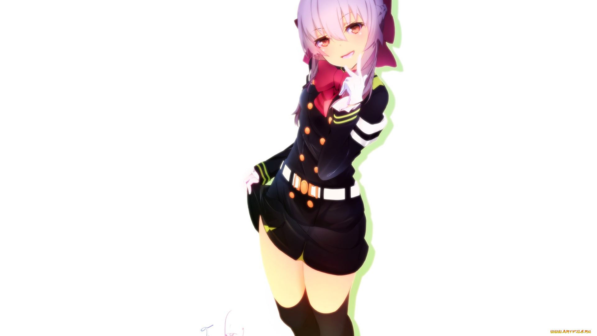 аниме, owari, no, seraph, hiiragi, shinoa