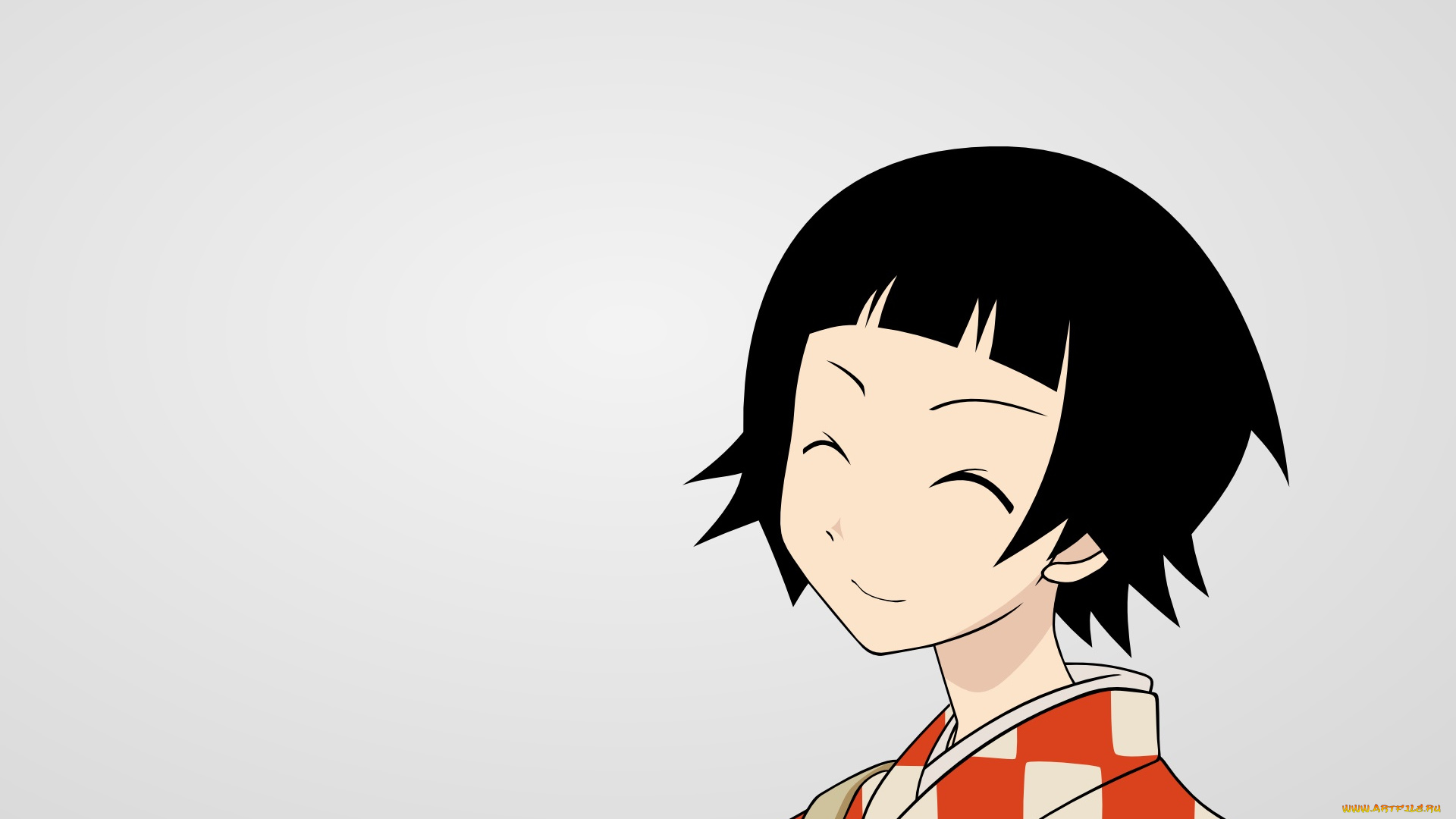 аниме, sayonara, zetsubo, sensei, девушка, взгляд, фон