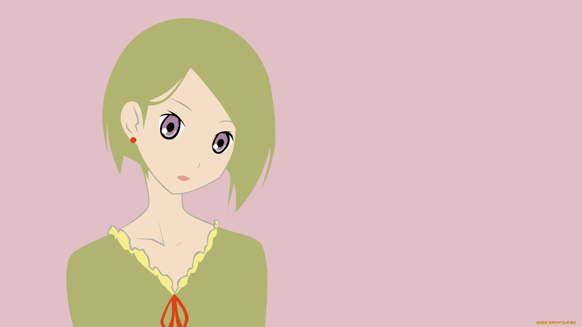 аниме, sayonara, zetsubo, sensei, фон, взгляд, девушка