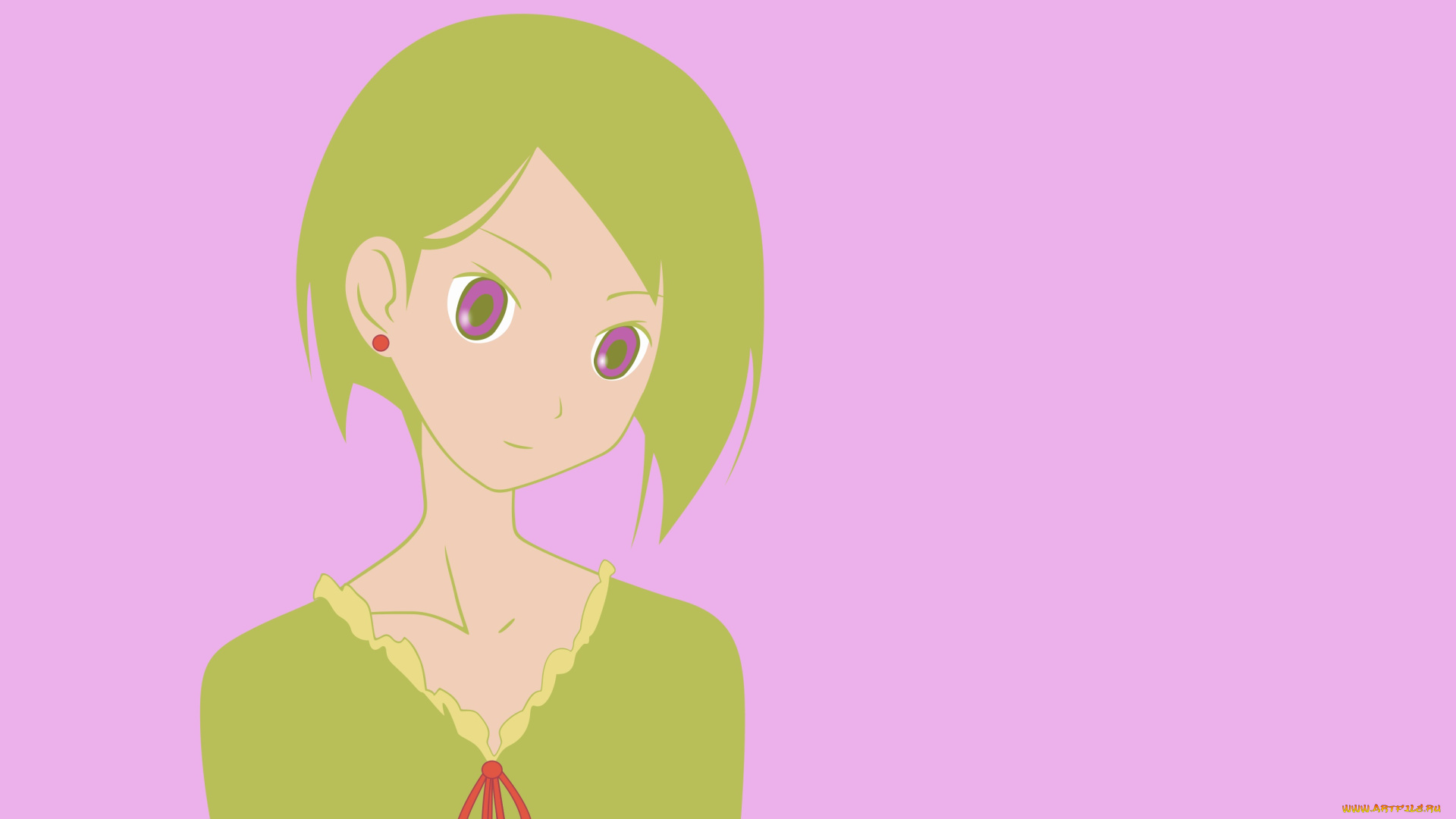 аниме, sayonara, zetsubo, sensei, фон, взгляд, девушка