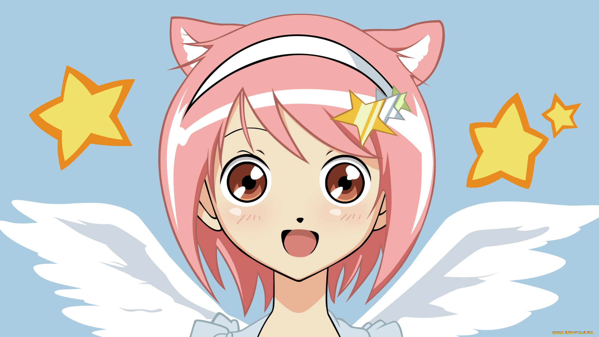 аниме, sayonara, zetsubo, sensei, взгляд, девушка, фон