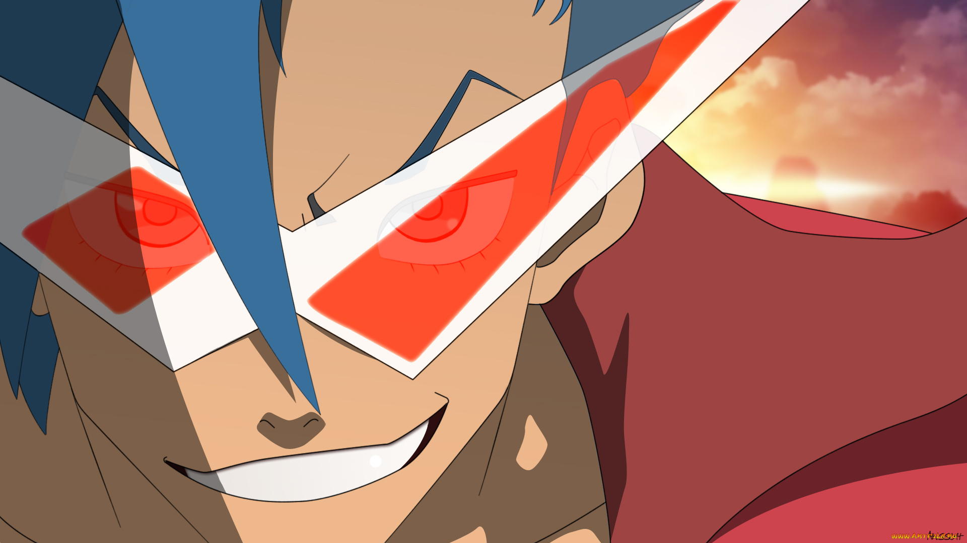 аниме, tengen, toppa, gurren-lagann, kamina