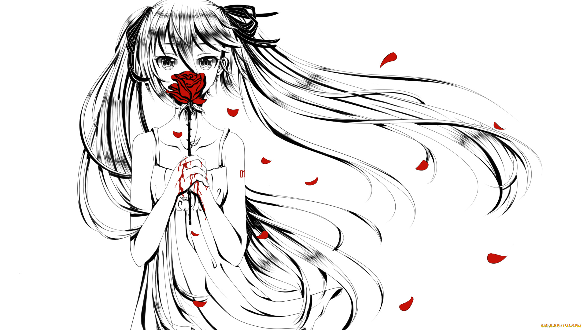 аниме, vocaloid, hatsune, miku