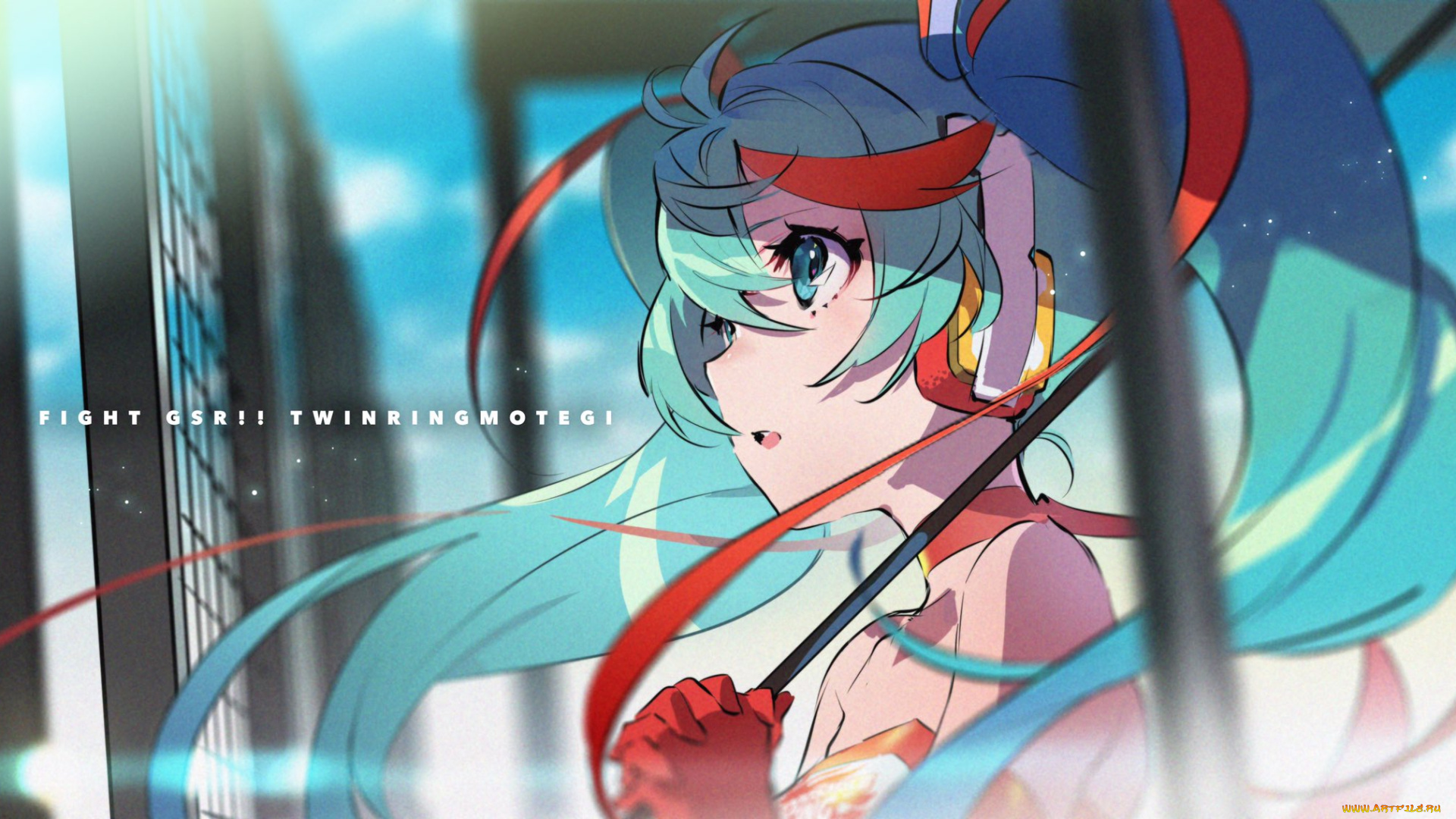 аниме, vocaloid, hatsune, miku