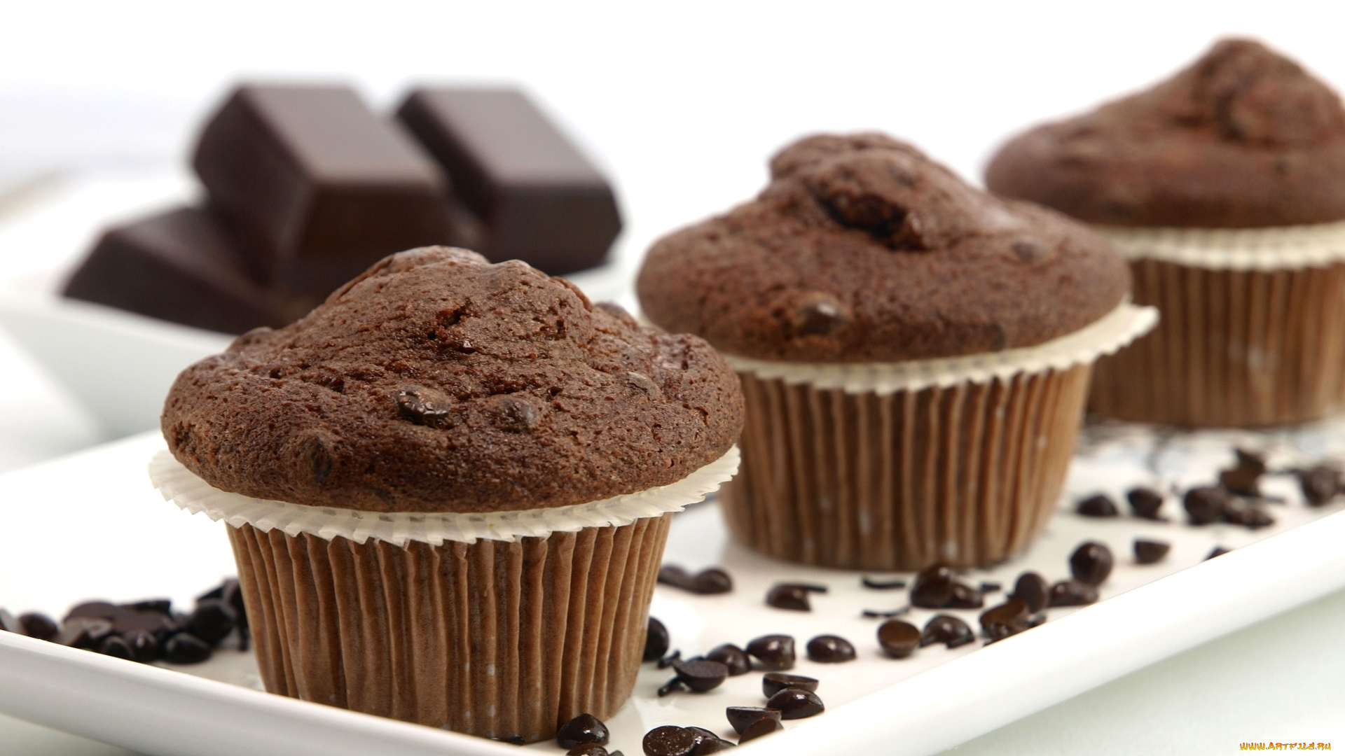 еда, пирожные, , кексы, , печенье, шоколадные, кексы