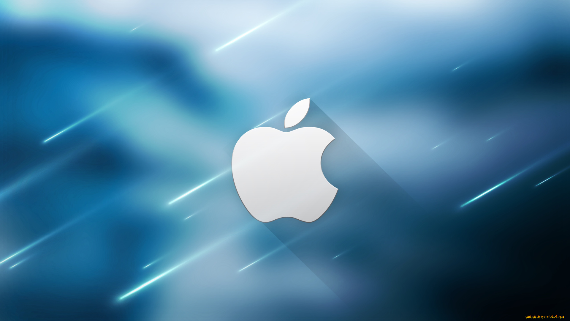 компьютеры, apple, логотип, фон