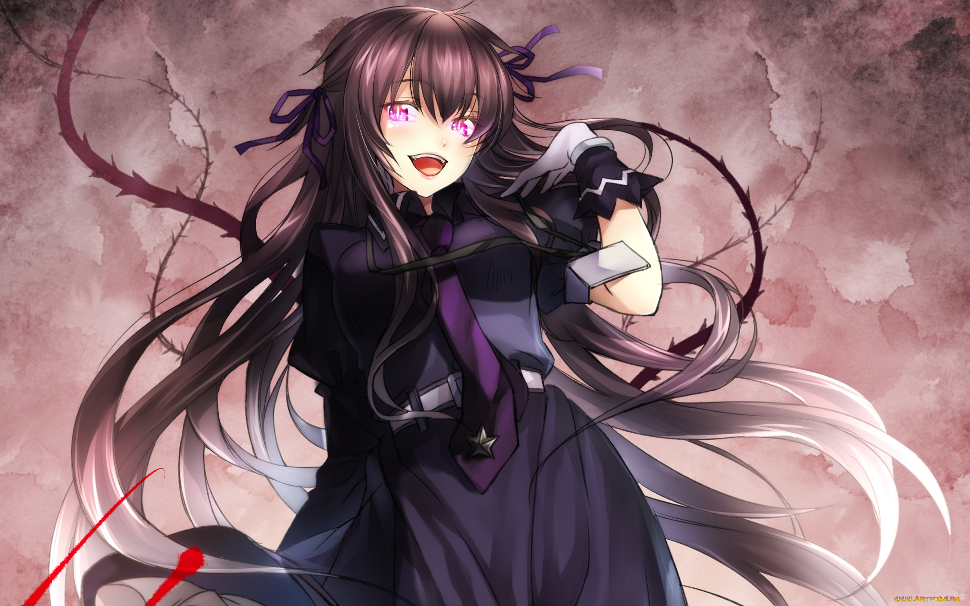 аниме, drifters, anime, девушка, easy, art