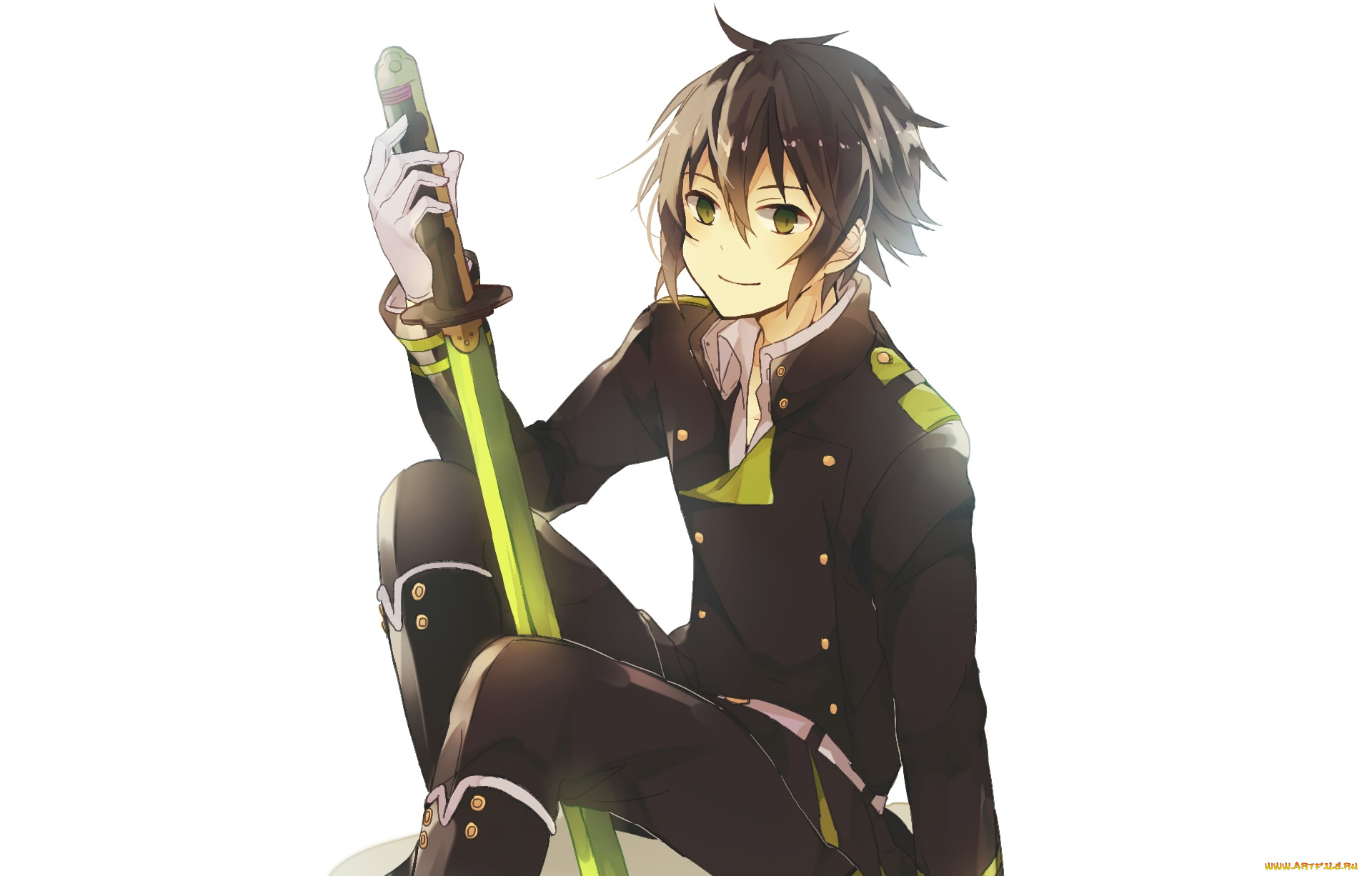 аниме, owari, no, seraph, hyakuya, yuuichirou