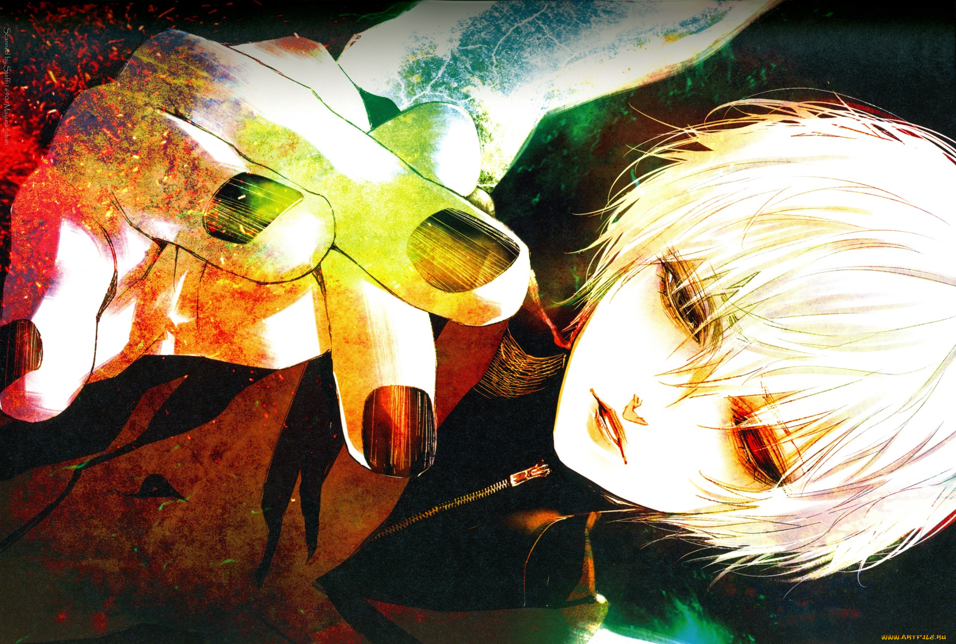 аниме, tokyo, ghoul, kaneki, ken