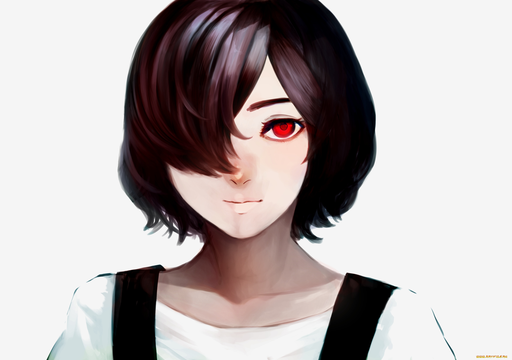 аниме, tokyo, ghoul, kirishima, touka