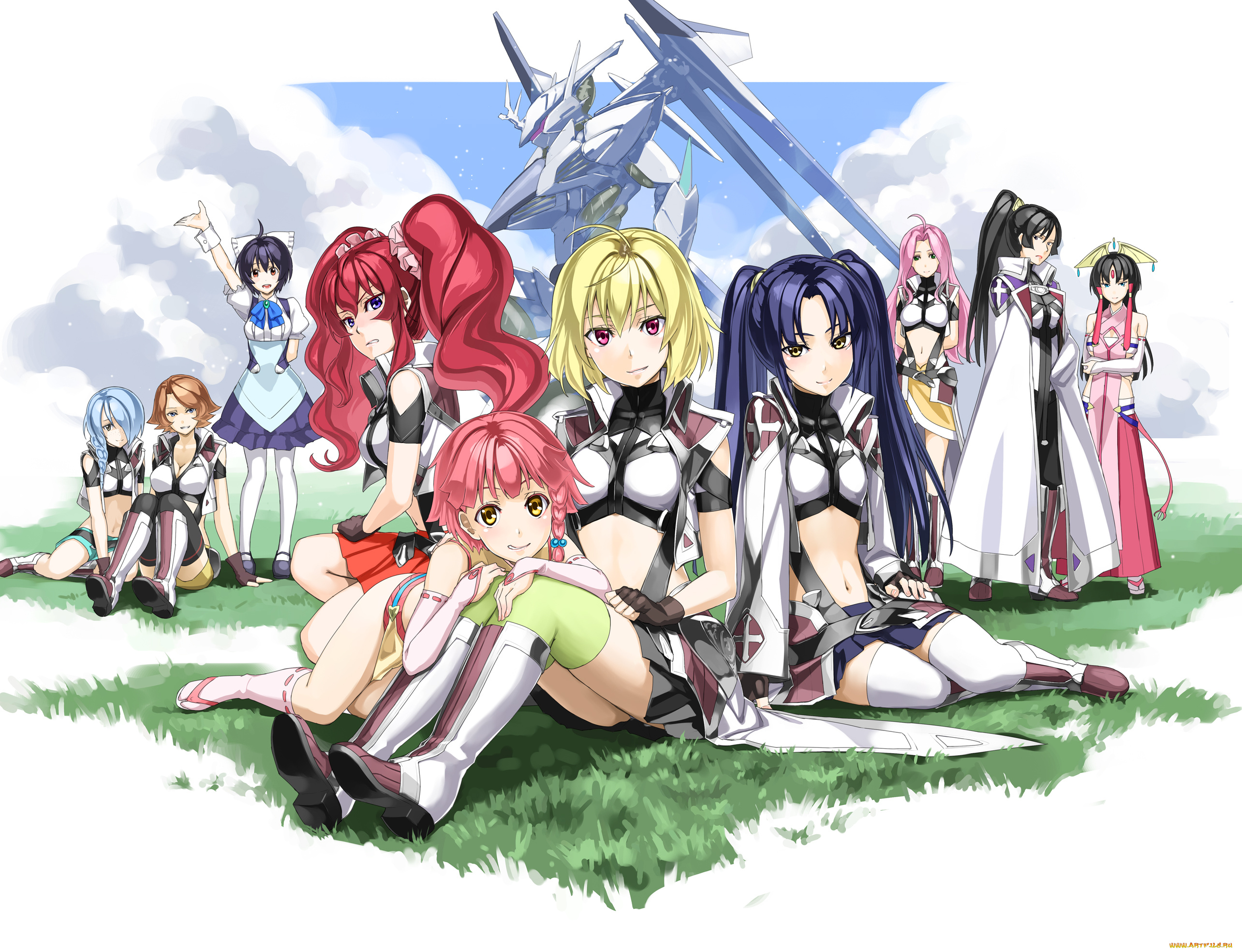 аниме, cross, ange, cross, ange