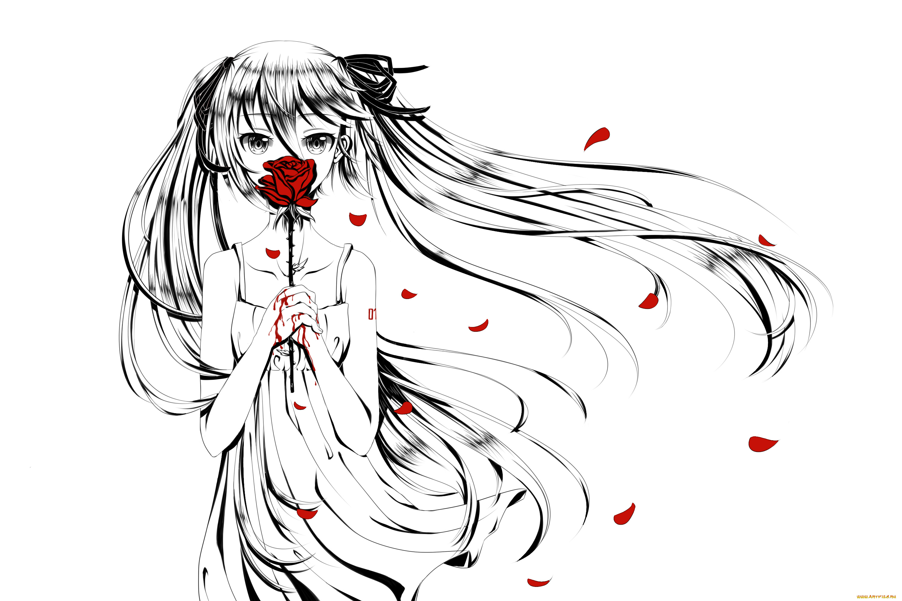 аниме, vocaloid, hatsune, miku