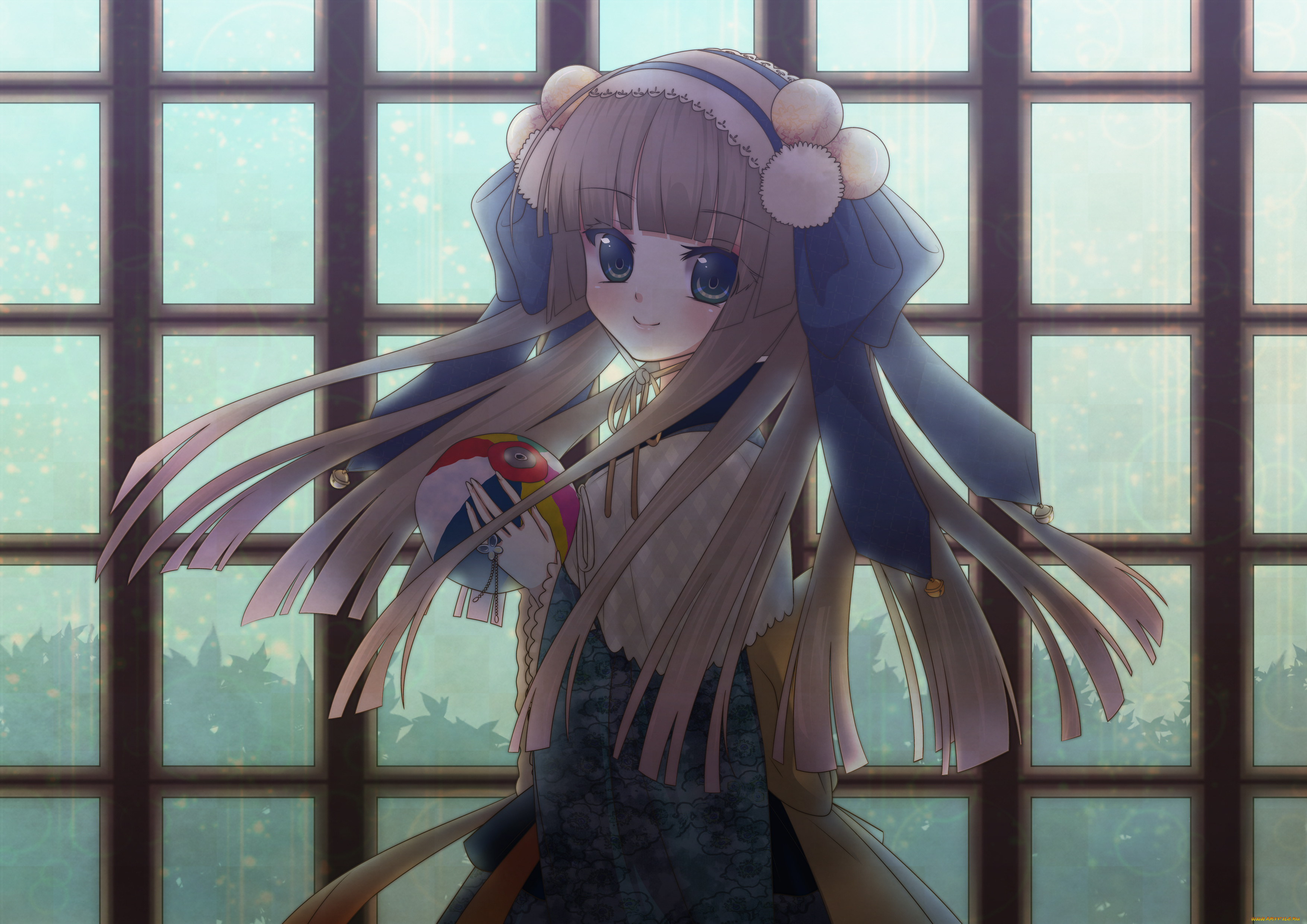 аниме, unknown, , другое, фон, взгляд, девушка