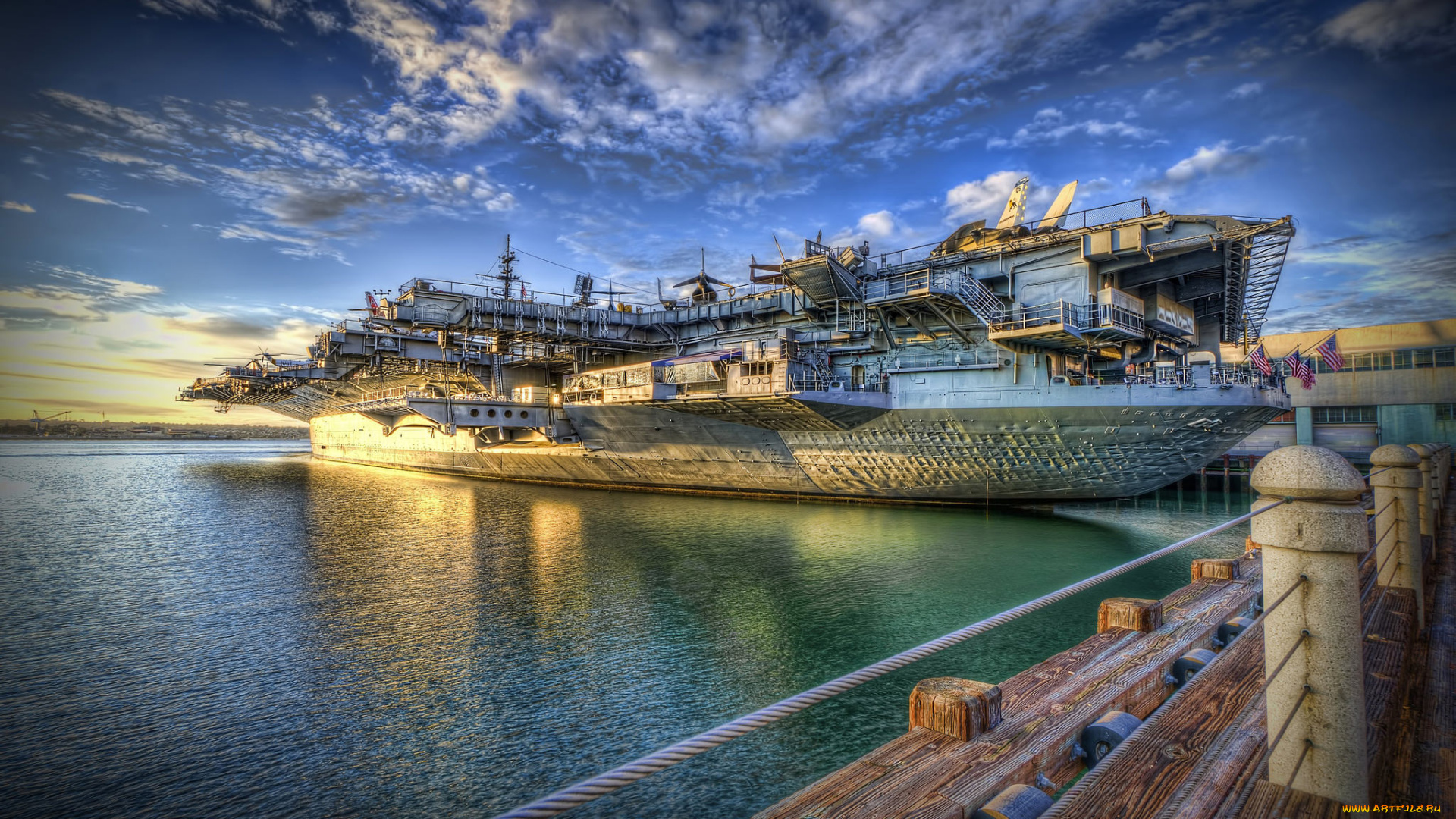 uss, midway, корабли, авианосцы, , вертолётоносцы, сша, авианосец