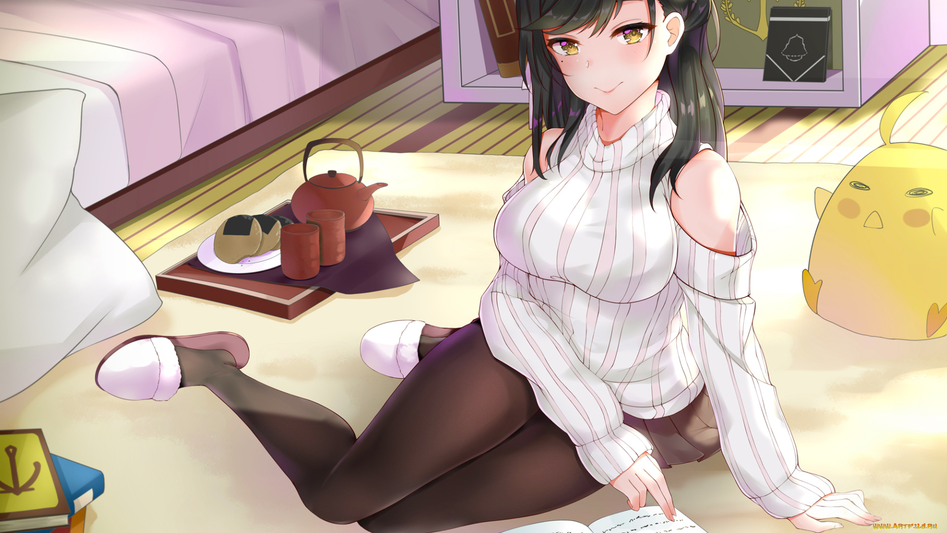 аниме, azur, lane, kasoke, no, tsubasa, azur, lane, atago