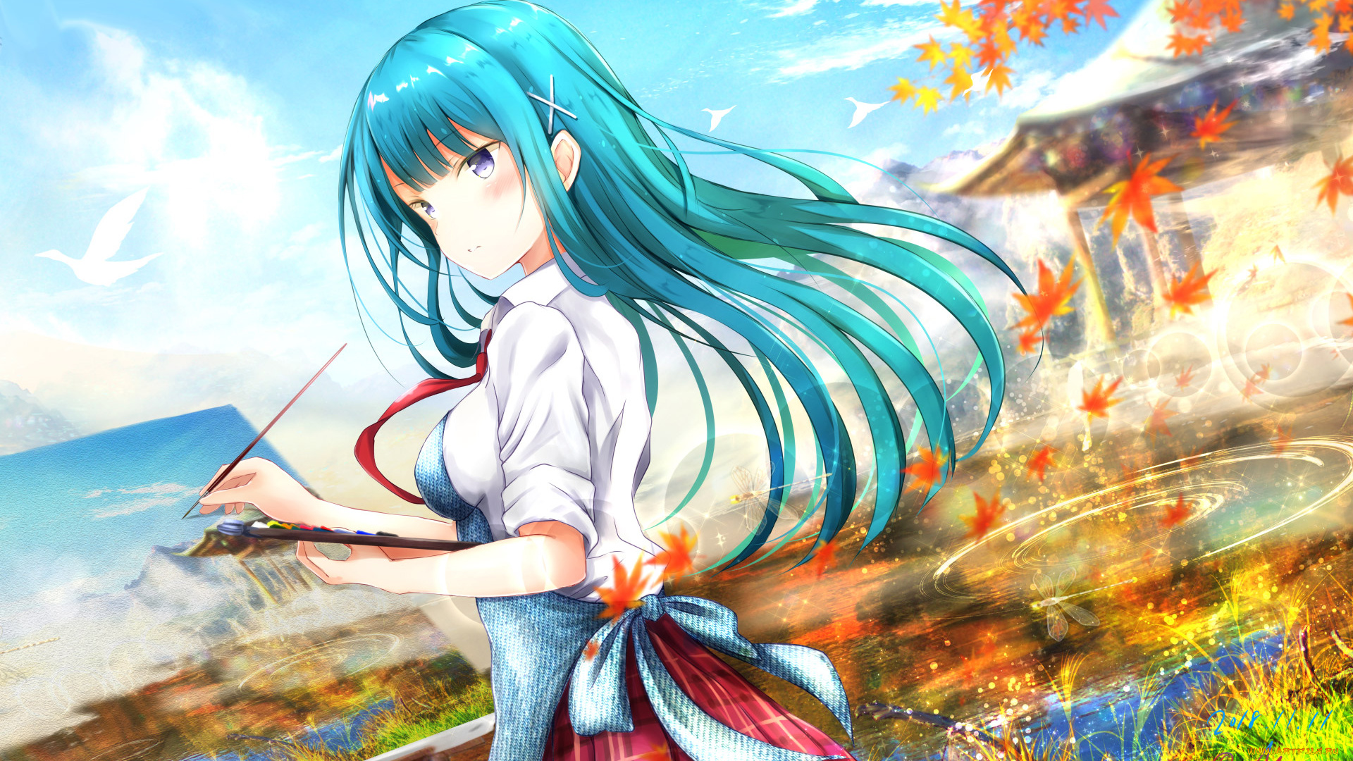 аниме, girlfriend, , kari, masa, mirage77, chiyoura, ayame, girlfriend, kari