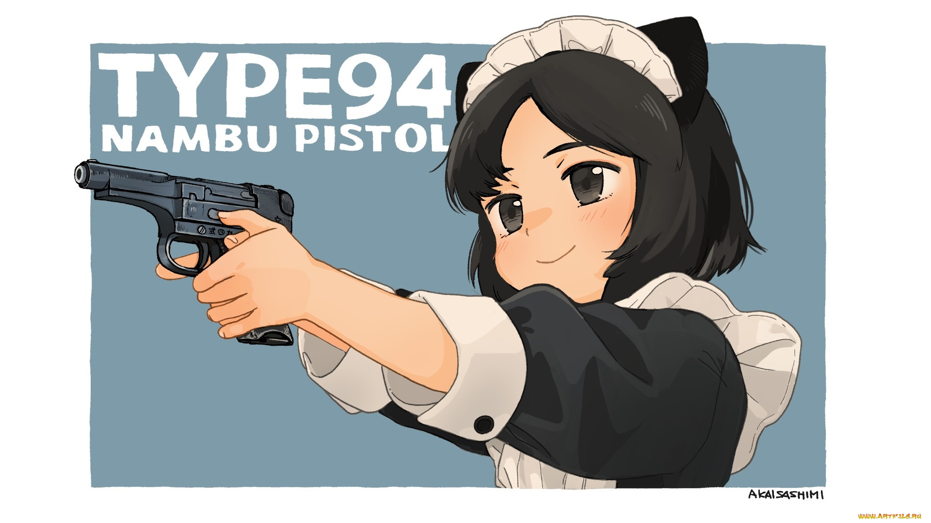 аниме, оружие, , техника, , технологии, close, akai, sashimi, original