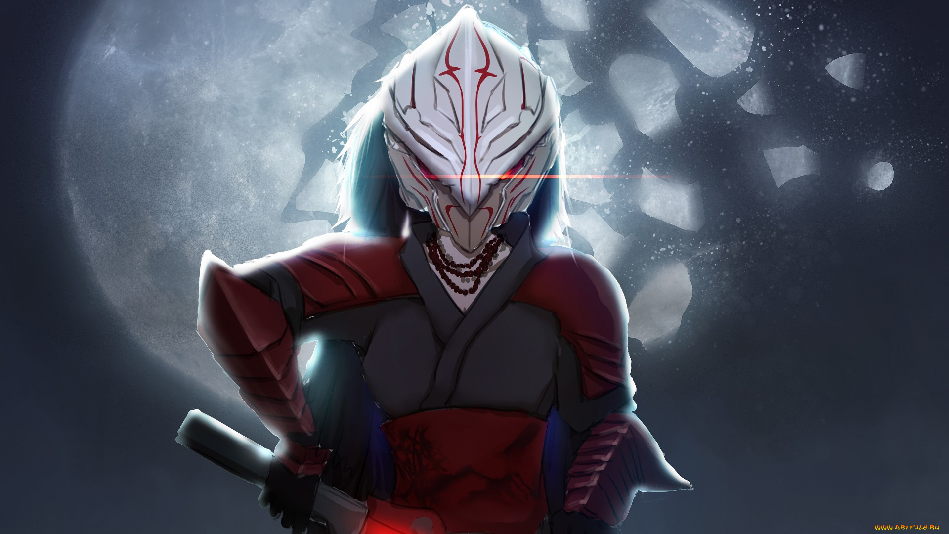 аниме, rwby, маска