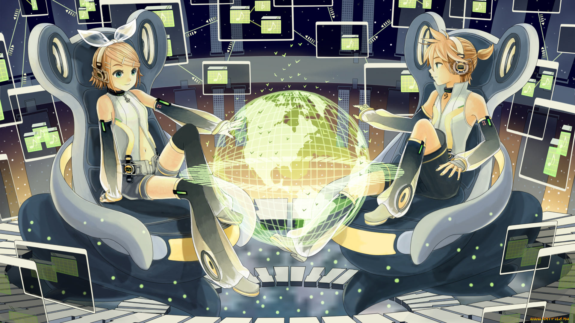 аниме, vocaloid, вокалоид