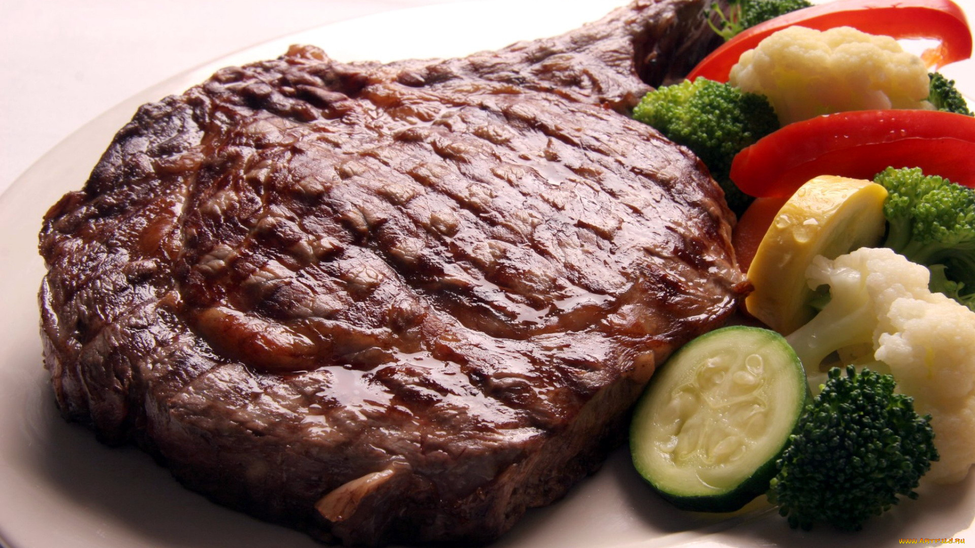 еда, мясные, блюда, мясо, стейк