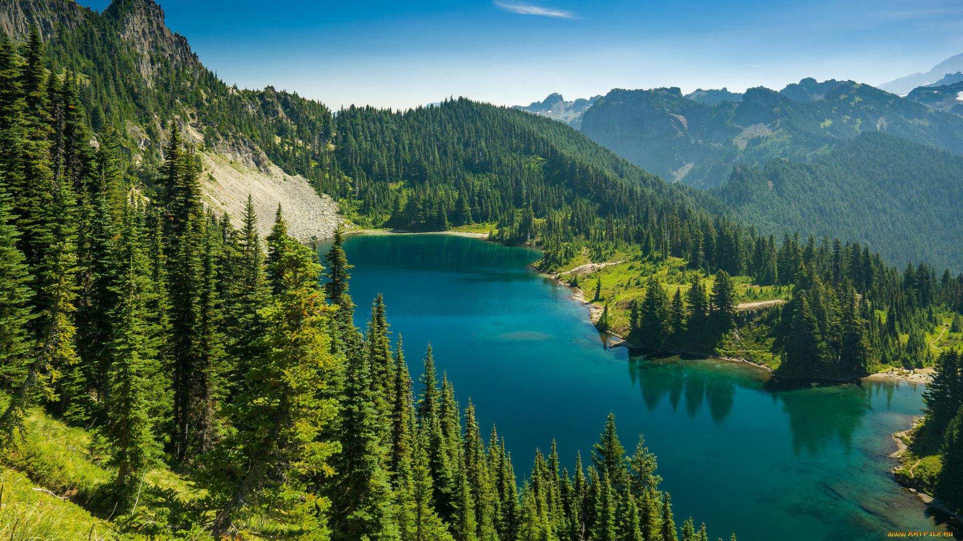 природа, реки, озера, простор