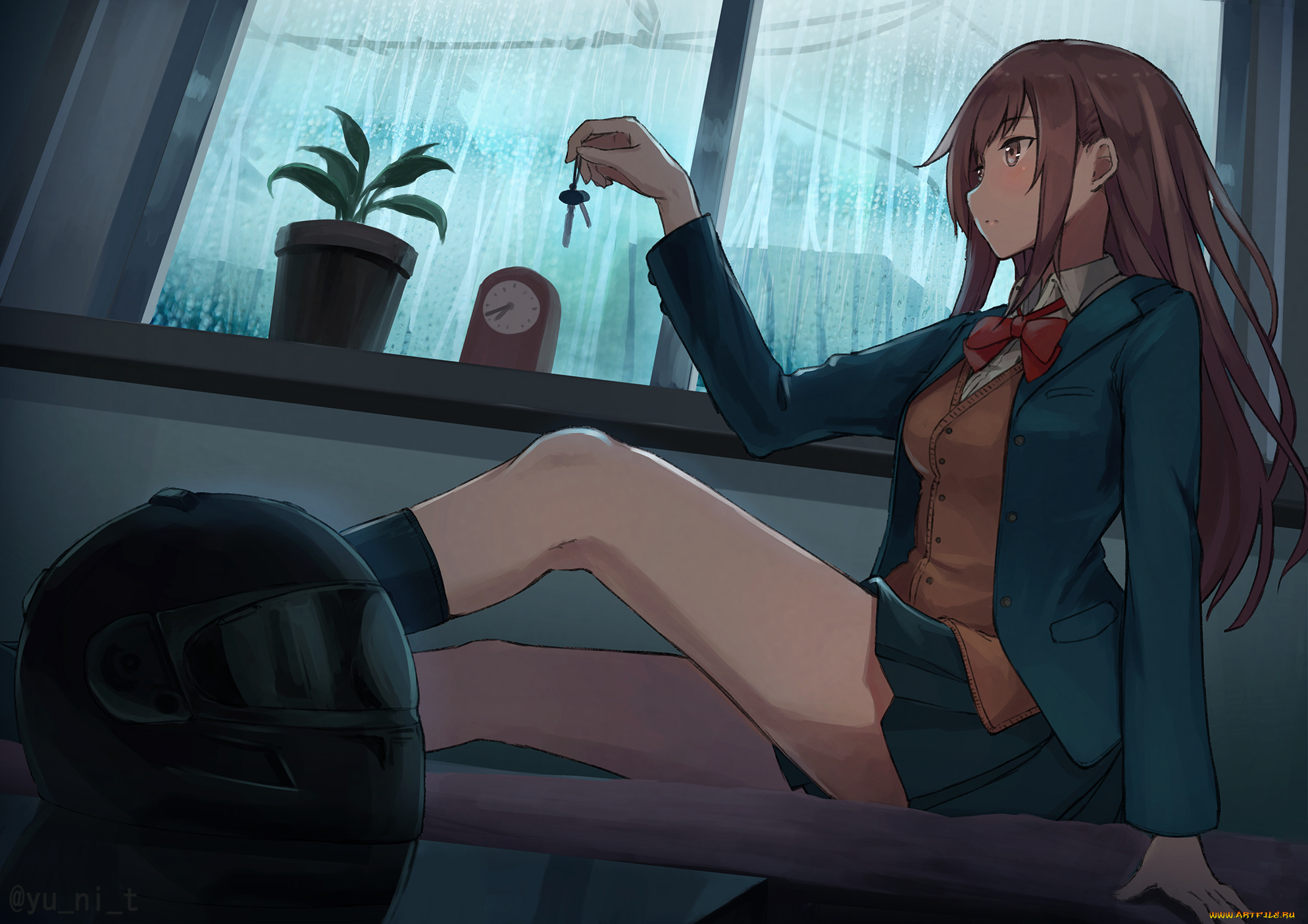 аниме, unknown, , другое, , девушка