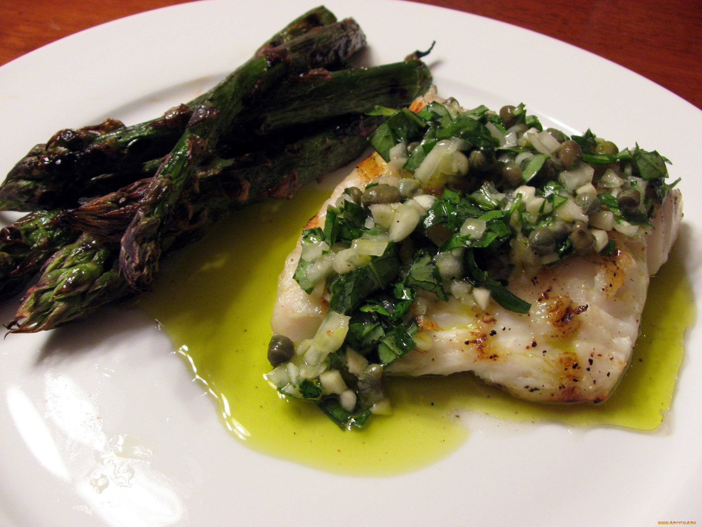 еда, рыбные, блюда, , с, морепродуктами, палтус