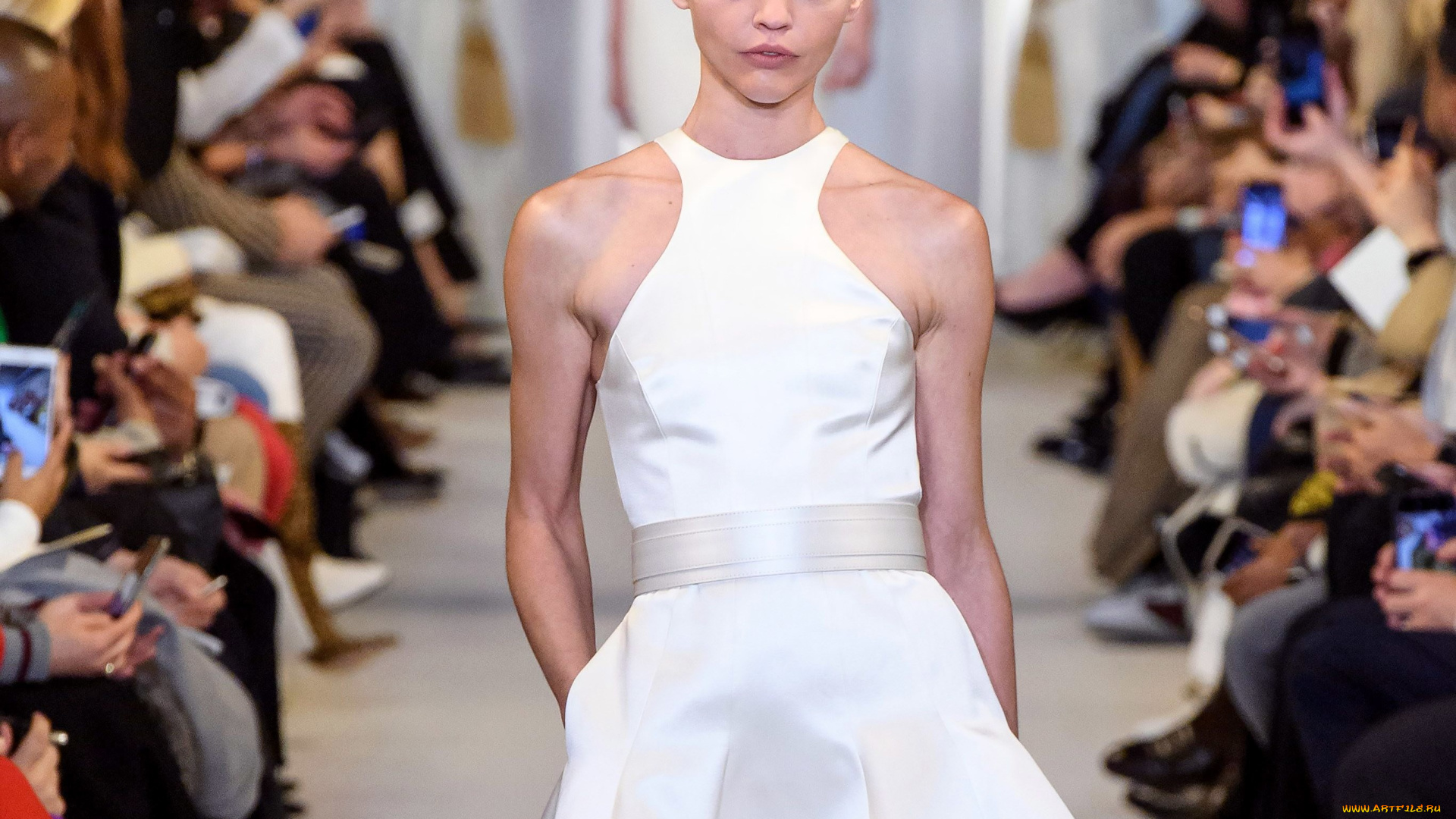 девушки, саша, пивоварова, модель, наряд, подиум, зрители