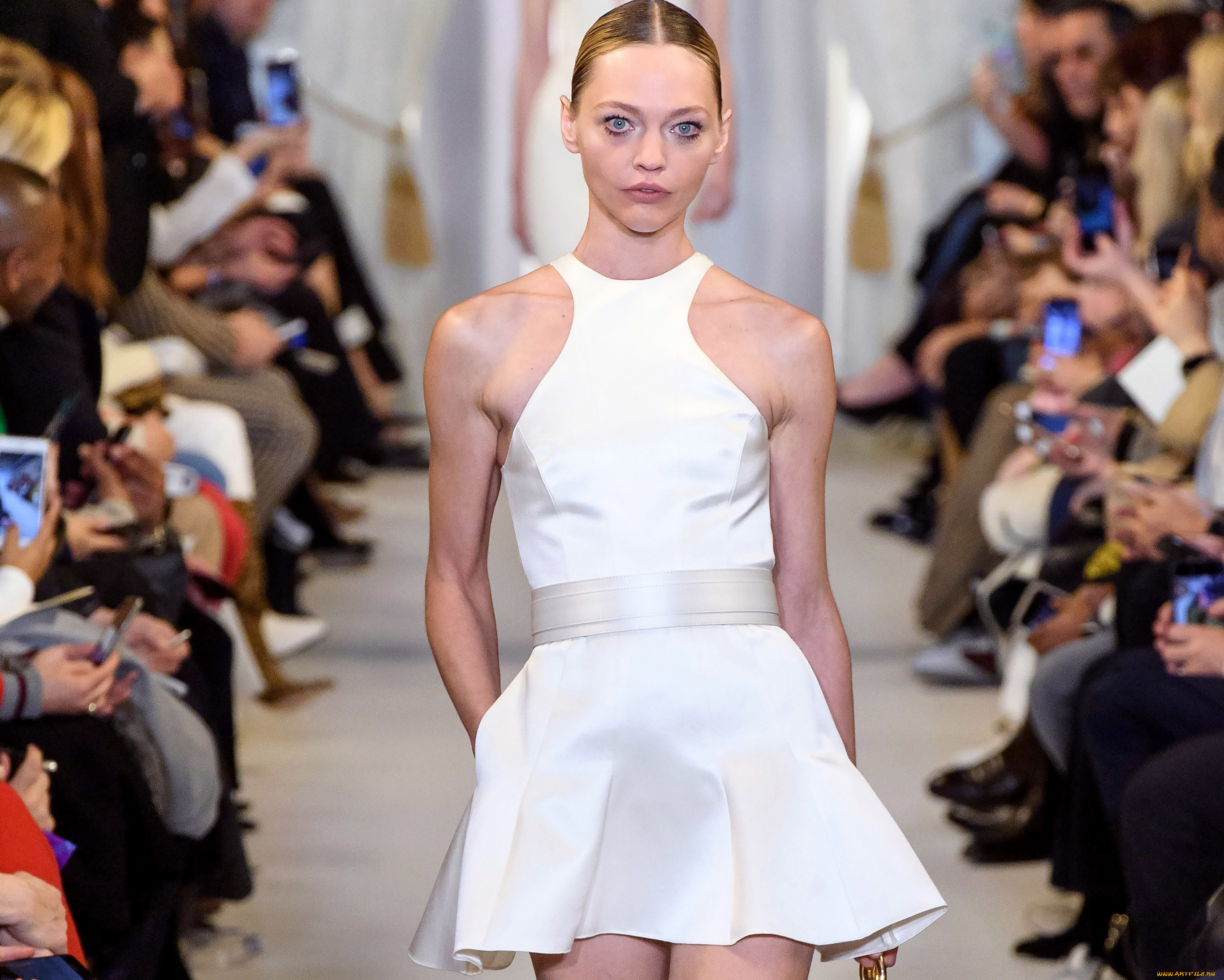 девушки, саша, пивоварова, модель, наряд, подиум, зрители