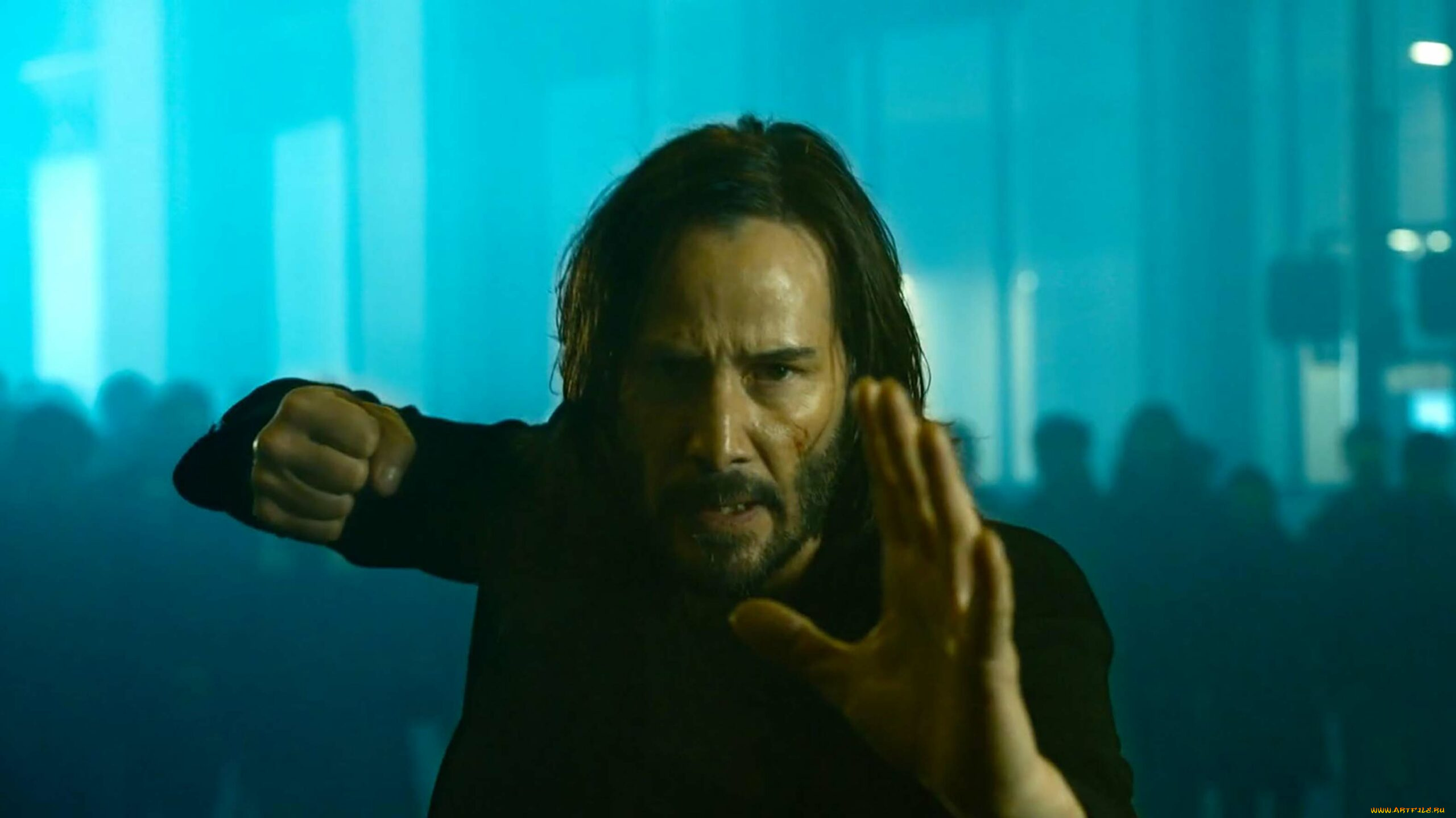 кино, фильмы, the, matrix, , resurrections, нео, жест