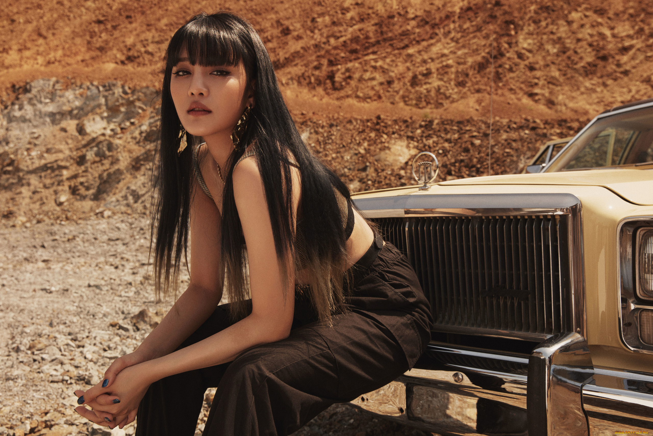 музыка, -, k-pop, minnie, nicha, yontararak, автомобиль, певица, автор, песен, танцовщица, модель, южнокорейская, герл, группа, g, i-dle