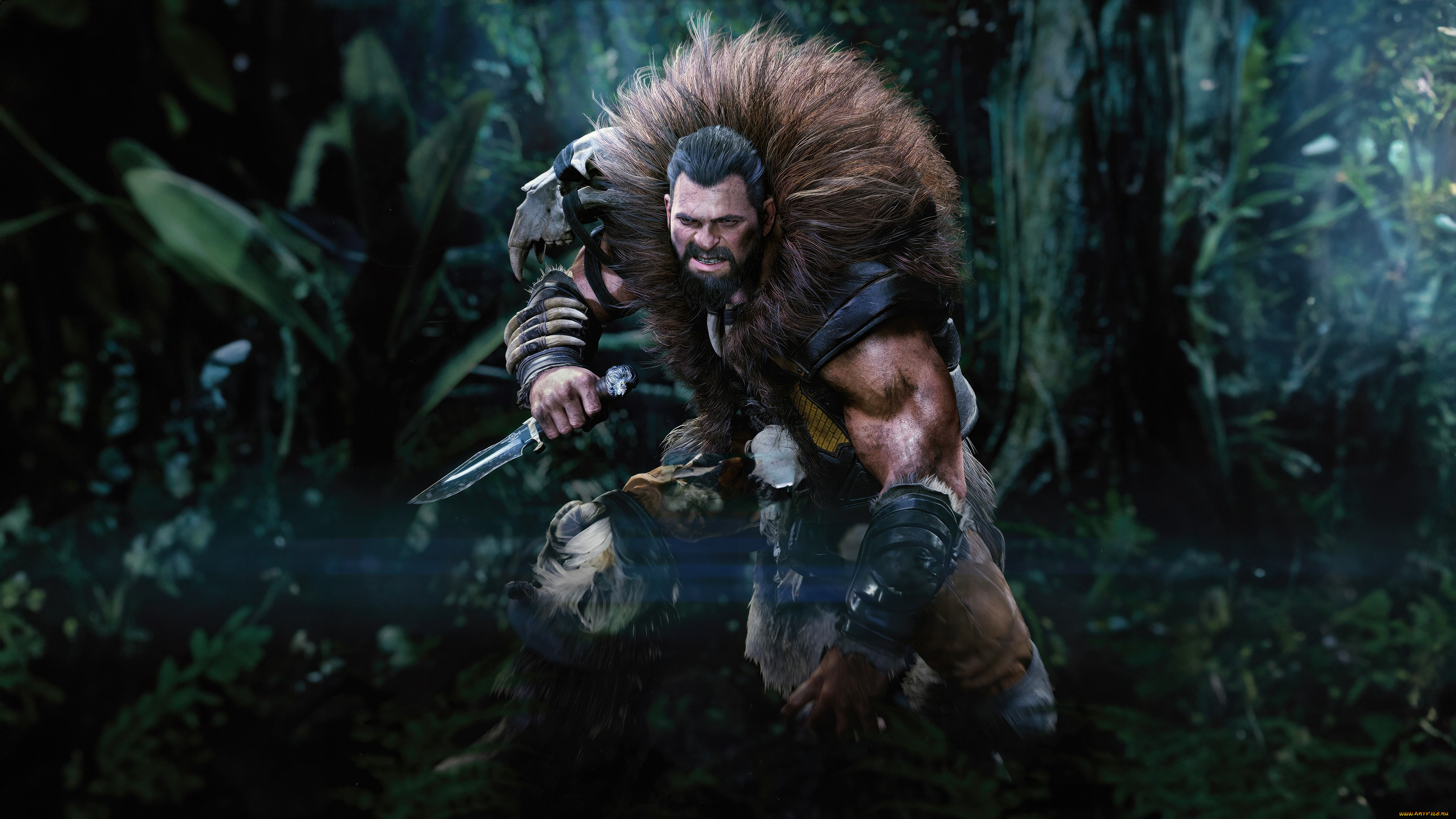 kraven, the, hunter, 3д, графика, мультфильмы, и, в, игры, kraven, the, hunter