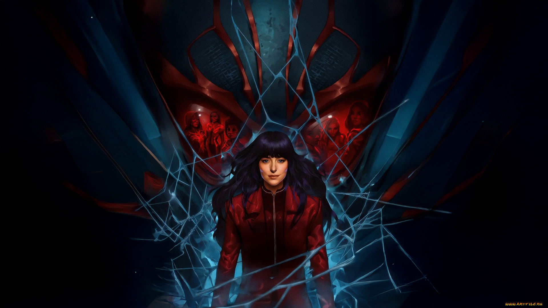 рисованное, кино, , мультфильмы, dakota, johnson, madame, web