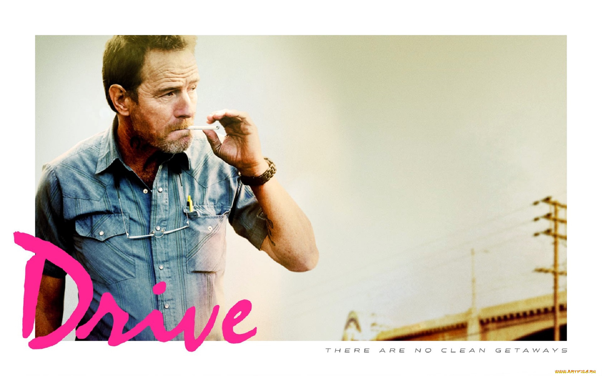 кино, фильмы, drive, мужчина, сигарет, рубашка, город, провода