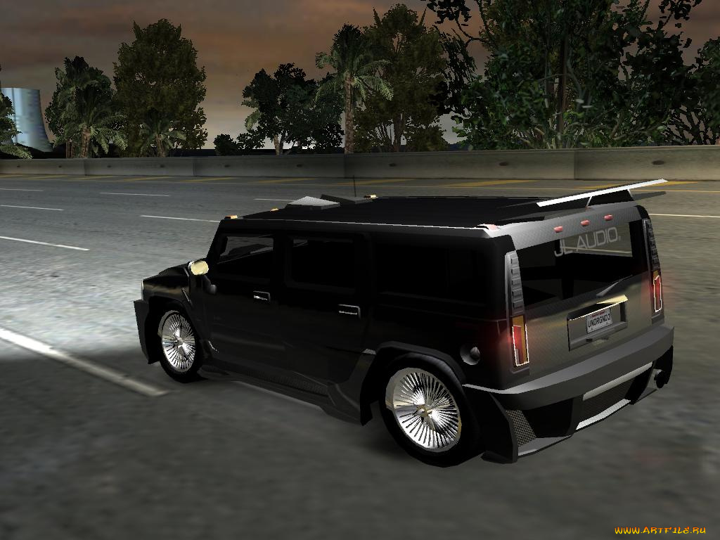 hummer, h2, видео, игры, need, for, speed, underground