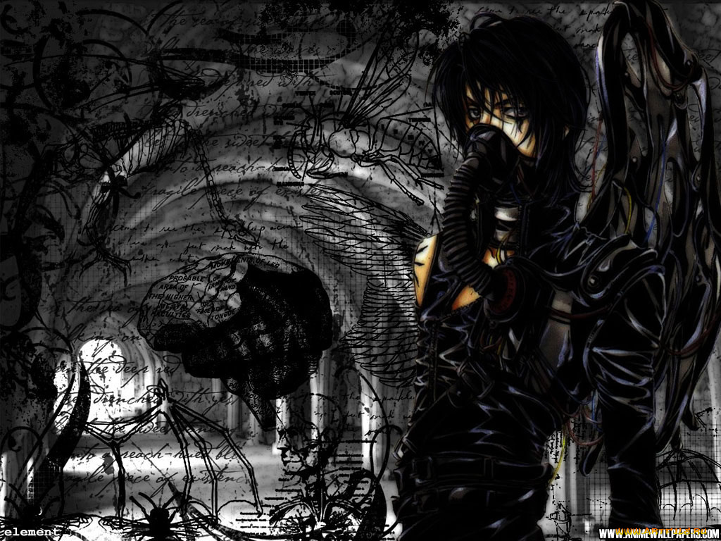 аниме, angel, sanctuary