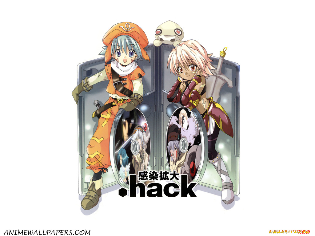 аниме, hack, sign