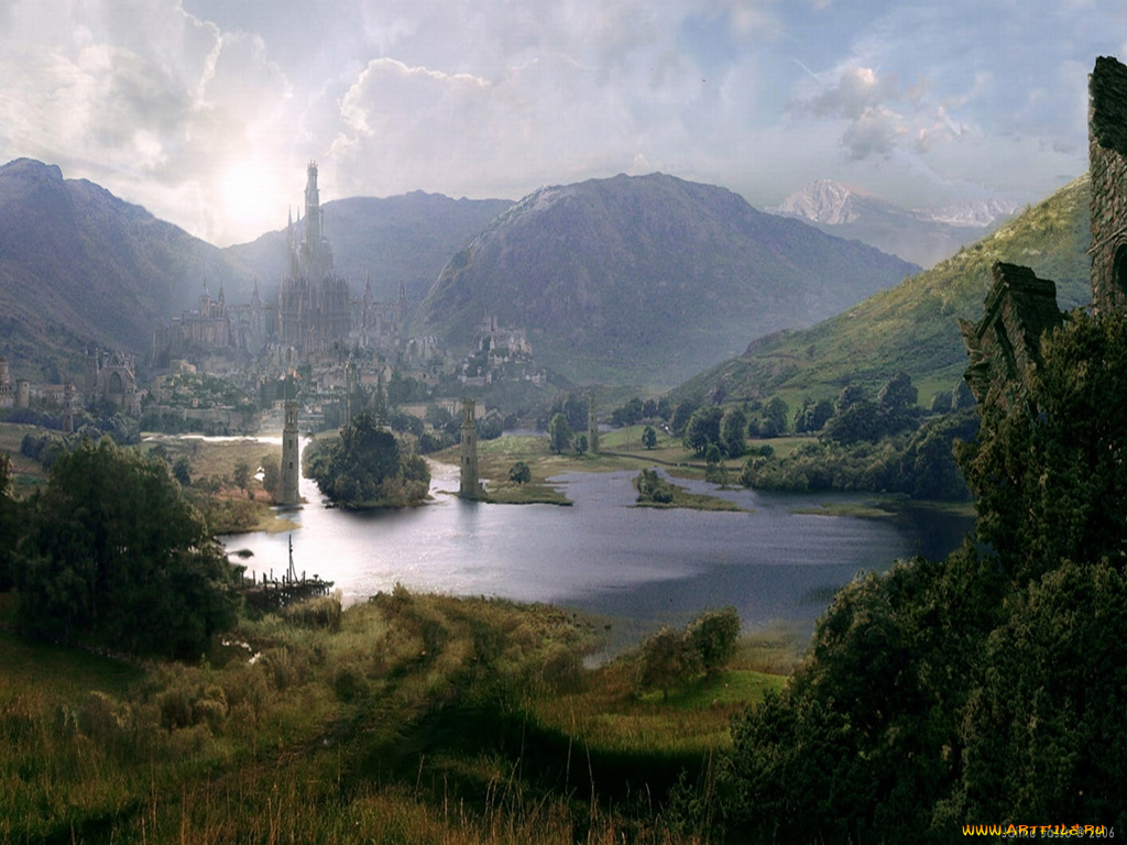 фэнтези, пейзажи