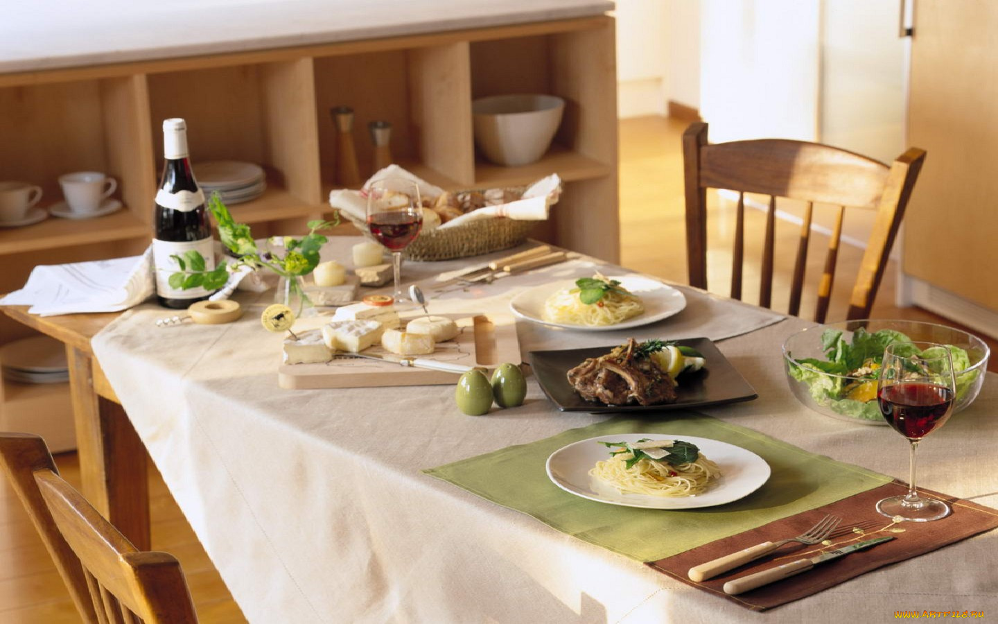 еда, сервировка