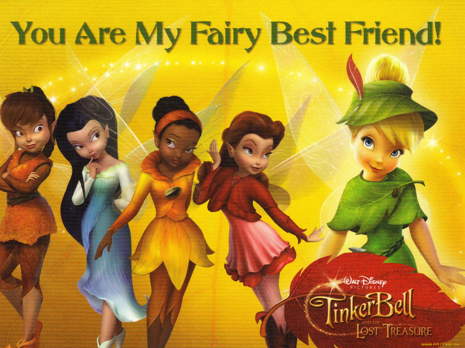 феи, потерянное, сокровище, мультфильмы, tinker, bell, and, the, lost, treasure
