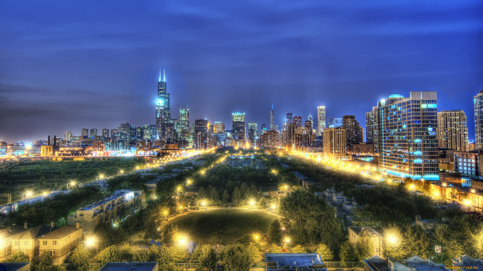 chicago, города, Чикаго, сша