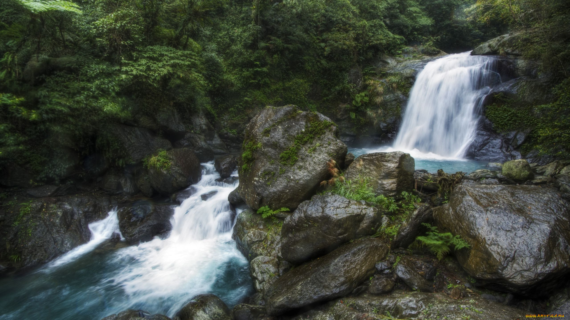 природа, водопады