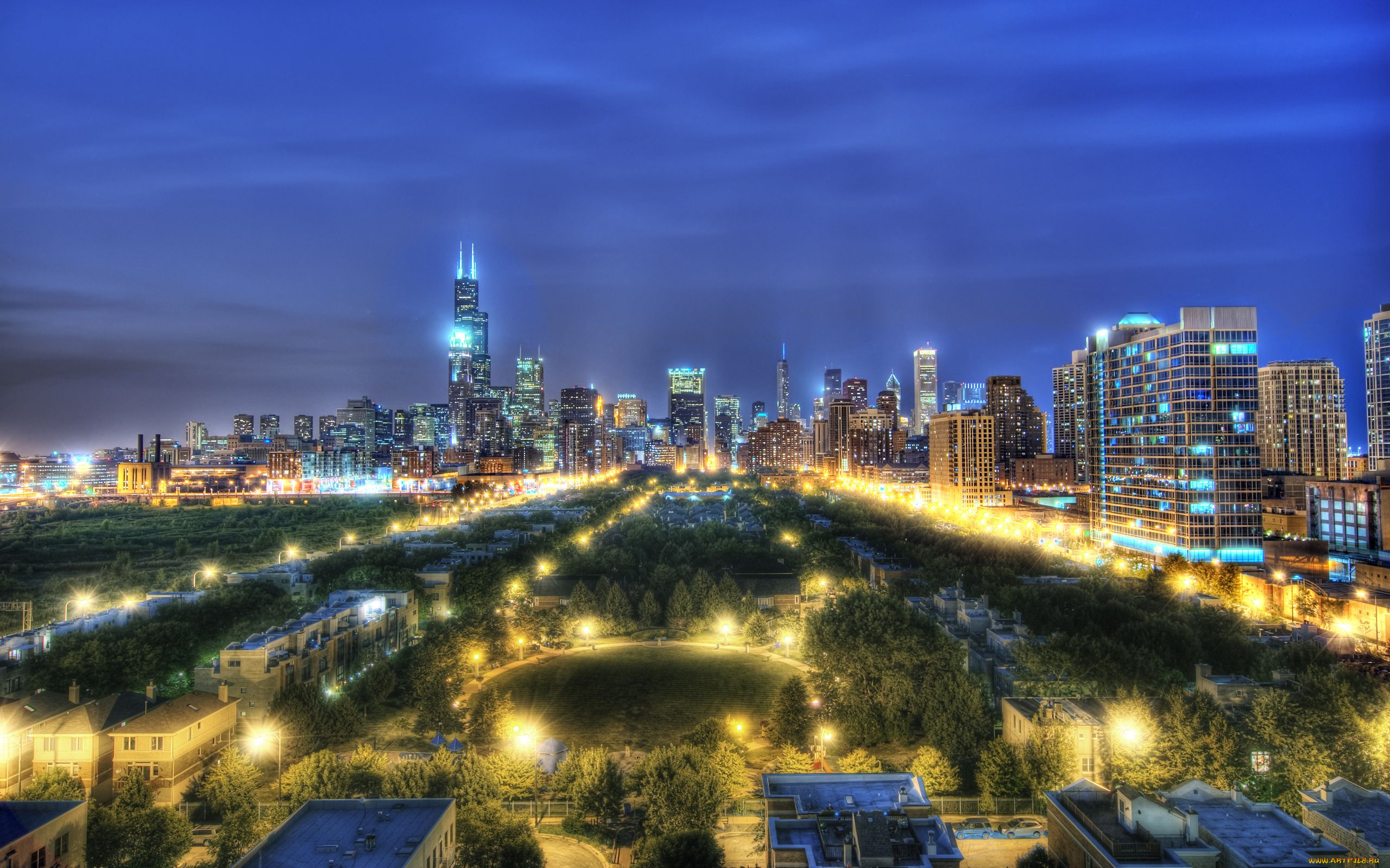 chicago, города, Чикаго, сша