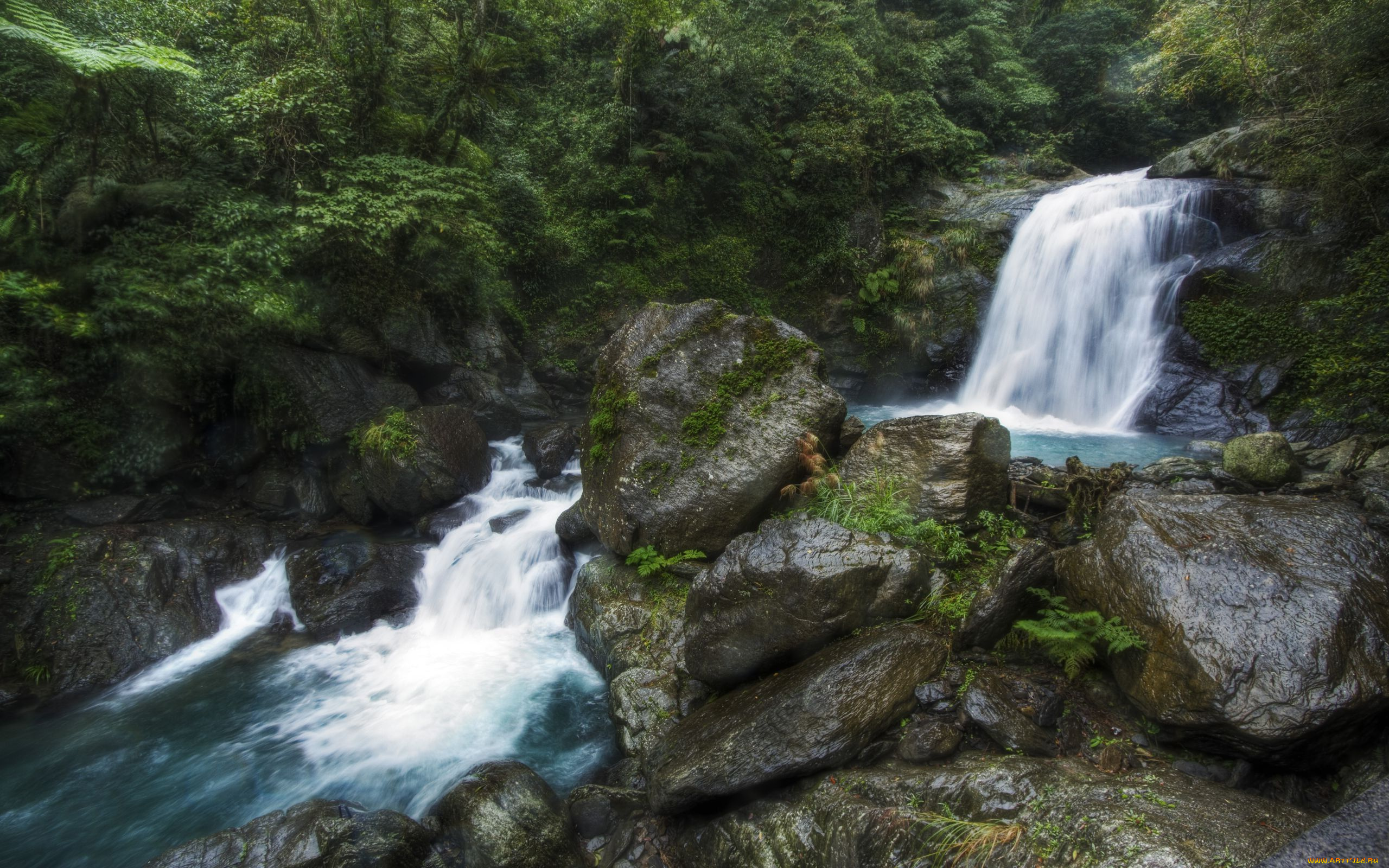 природа, водопады