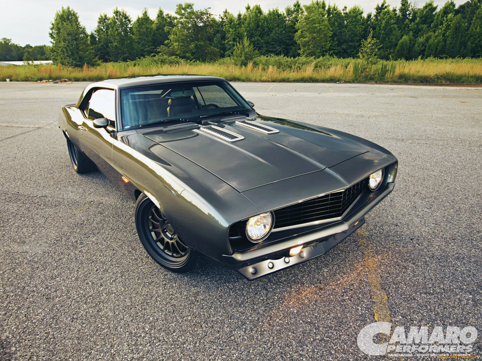 автомобили, camaro, front