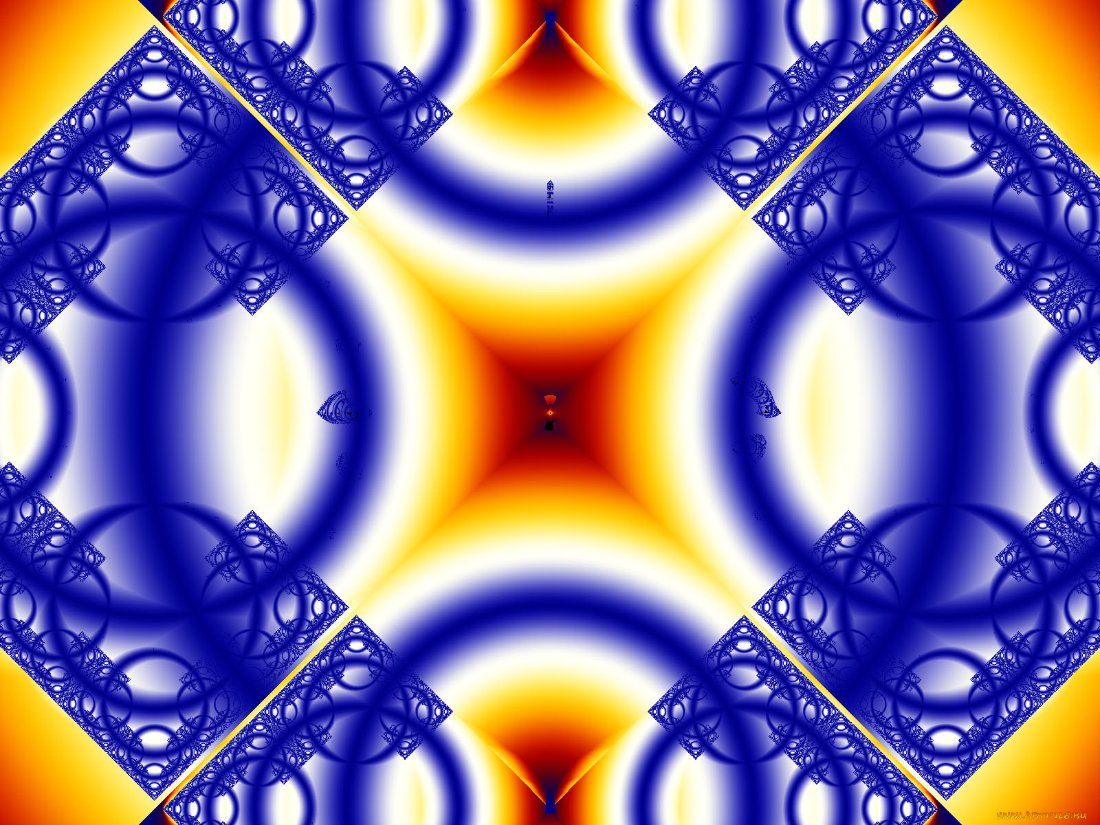 3д, графика, fractal, фракталы, узор, цвета