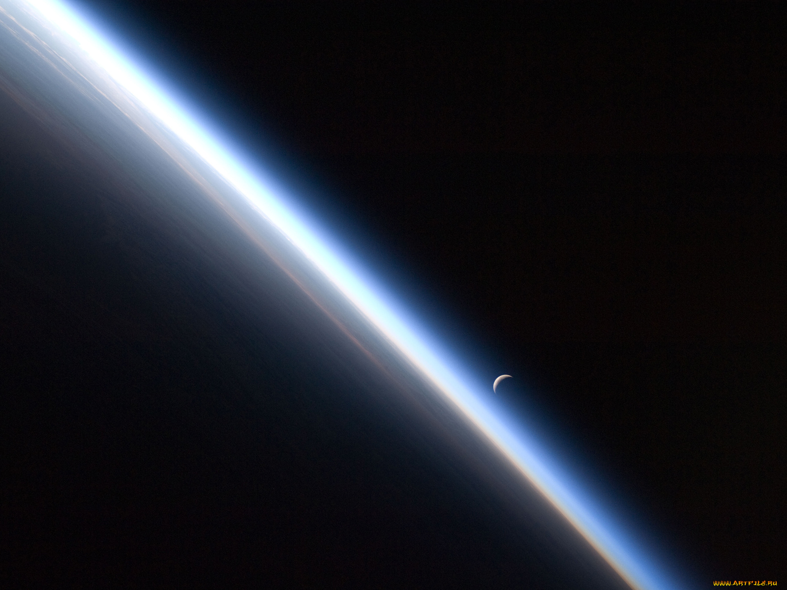 космос, земля, планета, атмосфера, луна