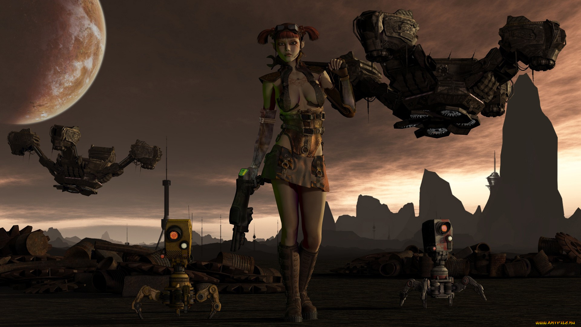 3д, графика, fantasy, фантазия, routine, maintenance